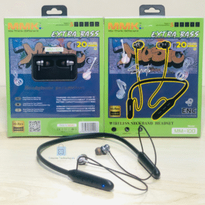 MM100 Neckband (Black & Blue)