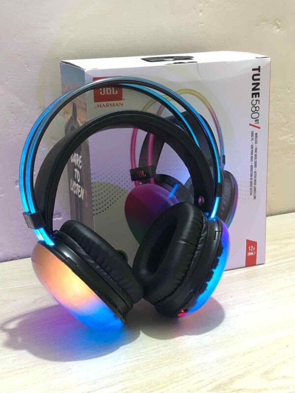 JBL Tune580bt RGB LED Wireless Gaming Headphone Luminescence Bluetooth - Image 5