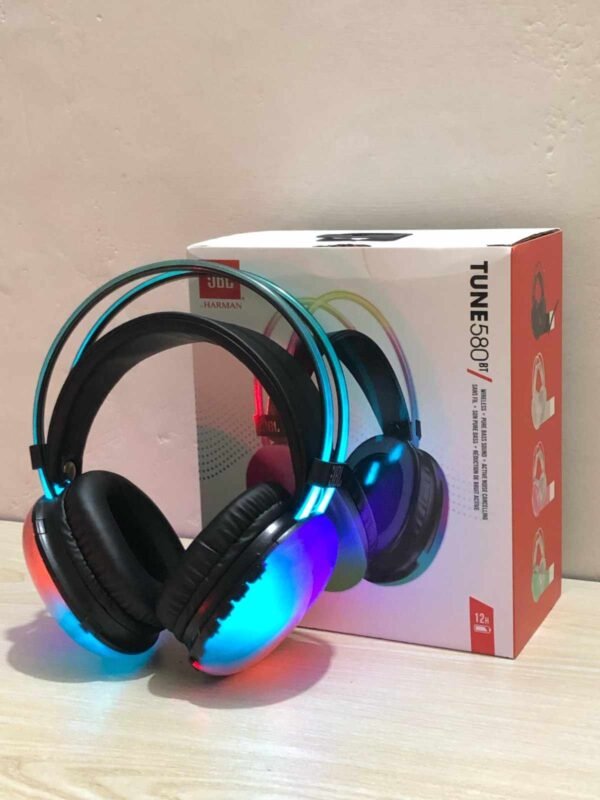 JBL Tune580bt RGB LED Wireless Gaming Headphone Luminescence Bluetooth - Image 3